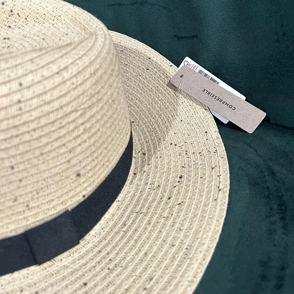 Packable straw hat - Picture 4 of 4